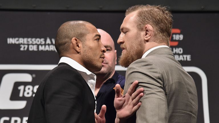 Aldo and McGregor's first stop was Rio de Janeiro