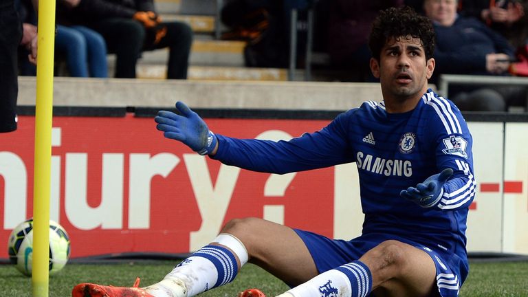 Diego Costa: Has been key in Chelsea's title charge so far