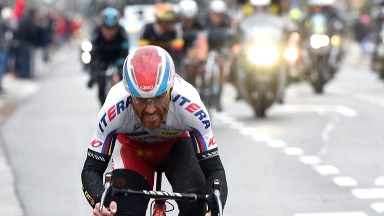 Luca Paolini won by 11 seconds