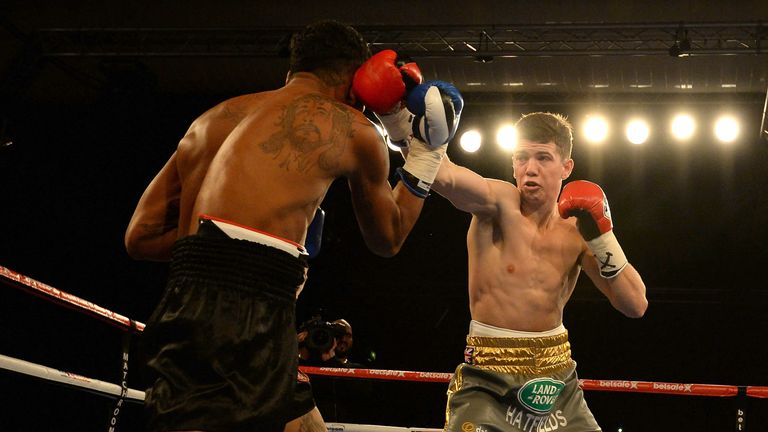Campbell (right) is defending an unbeaten record