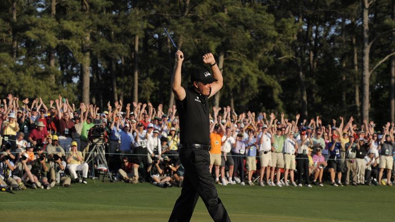 phil mickelson masters tee time