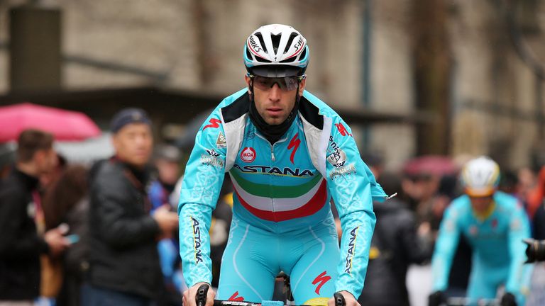 Astana rider Vincenzo Nibali returned to winning ways on Saturday by claiming a second Italian road race title