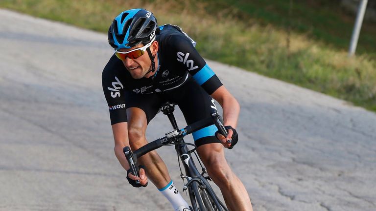 Poels believes he became a better rider in his first season with Team Sky