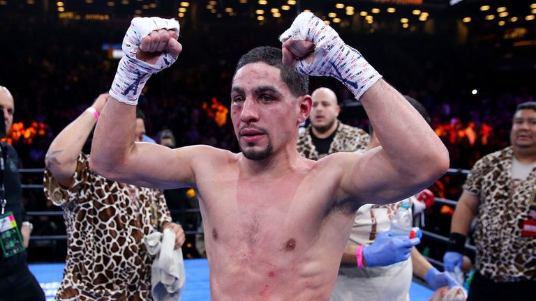 Danny Garcia is still unbeaten after a tough battle with Lamont Peterson