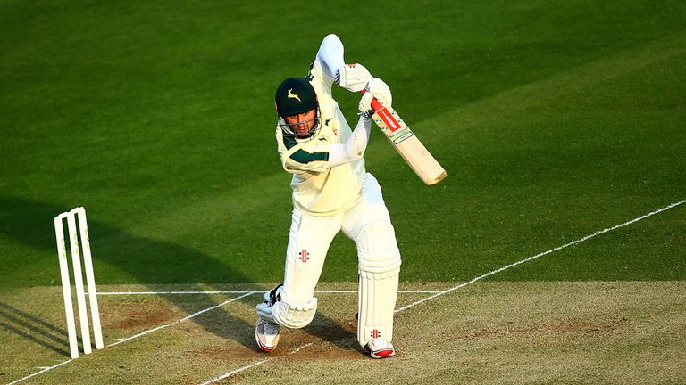 Alex Hales: racking up the runs for Nottinghamshire
