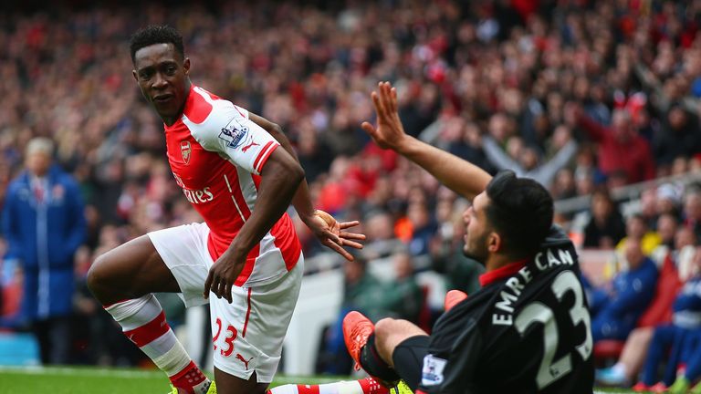 Welbeck has been out all season with a serious knee injury