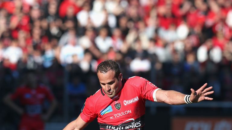 Frederic Michalak: Was in fine kicking form for Toulon