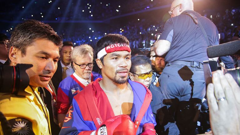 The Philippines have declared a national holiday for Pacquiao's super fight with Mayweather
