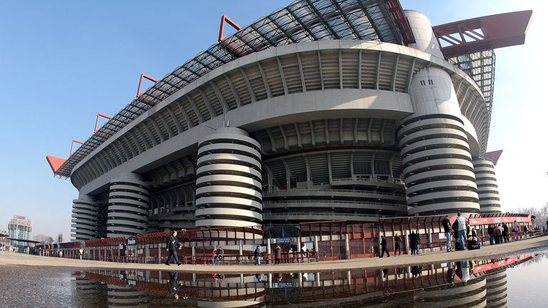 The 35-year-old Inter fan has died after being hit by a van near the San Siro
