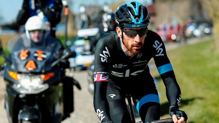Sir Bradley Wiggins will ride in support of Geraint Thomas