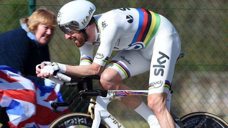 Sir Bradley Wiggins' last professional time trial on the road was at the Three Days of De Panne in April 2015