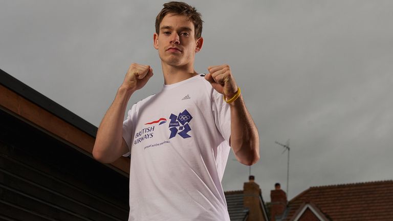 Aaron Cook, photographed in 2011, when he was still representing Great Britain at taekwondo championships