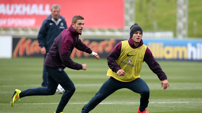 Jordan Henderson and Jack Wilshere have been linked with moves to Man City