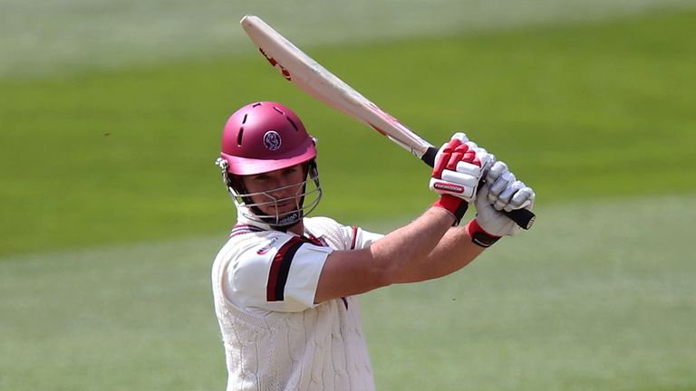 Jim Allenby made 62 but has now been dismissed in a Taunton thriller