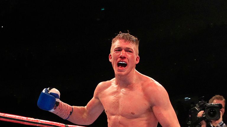 Nick Blackwell wins British middleweight title with stoppage victory ...