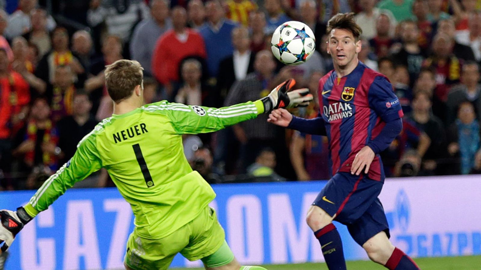 Lionel Messi's goal against Bayern Munich Where does it rank