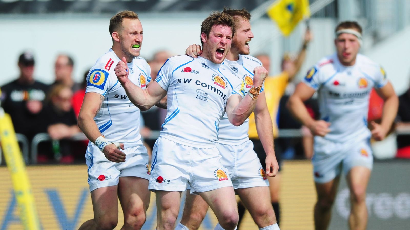 Exeter dominate tight exchanges for important win over Saracens Rugby