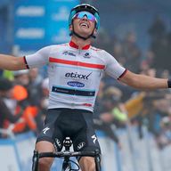 Julian Alaphilippe finished 47 seconds ahead of overnight leader Peter Sagan