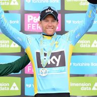 Lars Petter Nordhaug became the first winner of the Tour de Yorkshire