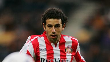 Image of Julio Arca: The midfielder played for Sunderland from 2000 - 2006.