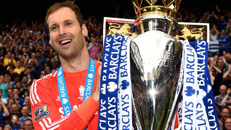 Petr Cech has won 13 major titles with Chelsea
