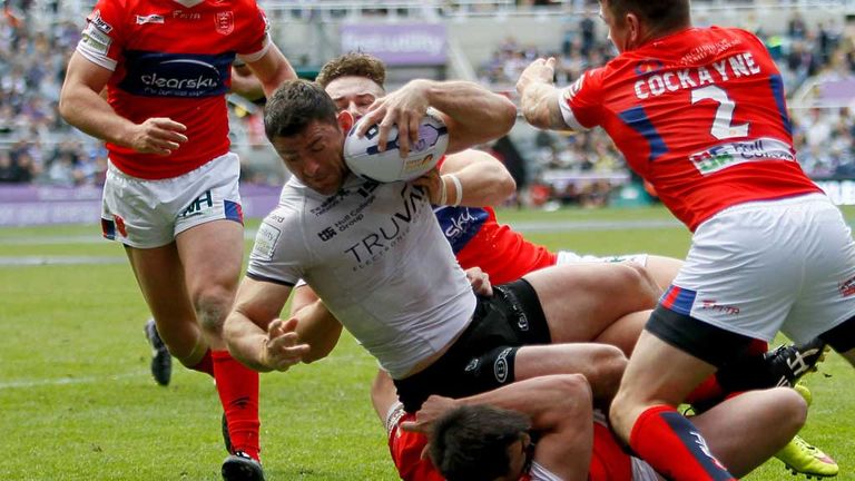 Anthony Minichiello: Goes over at St James' Park