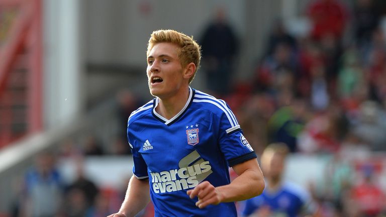Ipswich Town's Teddy Bishop has been tipped for a bright future