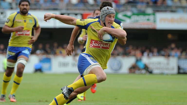 Clermont's Jonathan Davies is back in action on Sky Sports this weekend