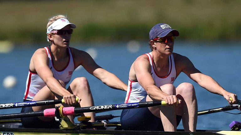 Katherine Grainger and Vicky Thornley finished out of the medals
