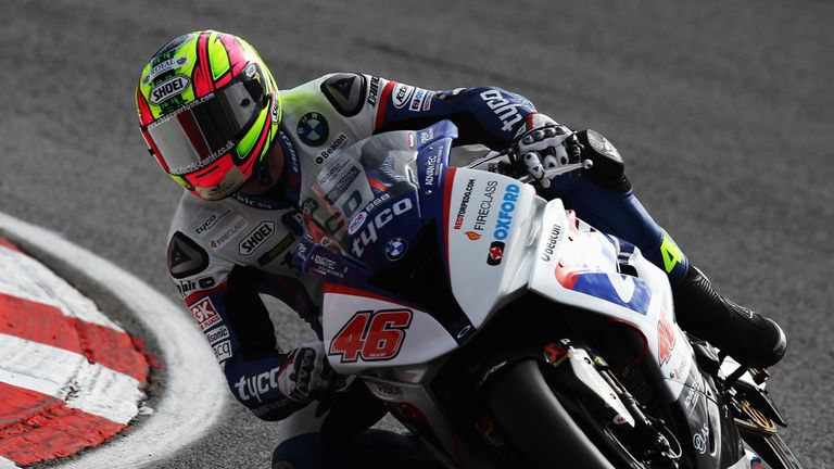 Tommy Bridewell of Great Britain and Tyco BMW Motorrad Racing  