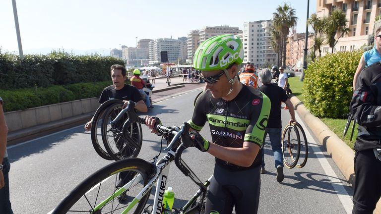Danielson in action at this year's Giro d'Italia