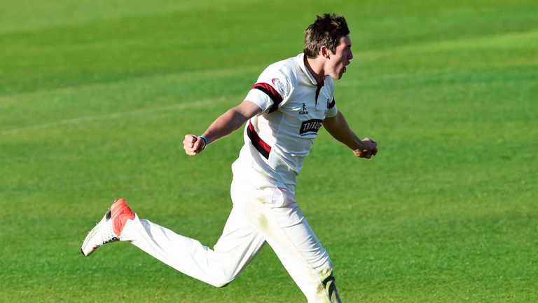 Jamie Overton's displays for Somerset have earned him an England call-up