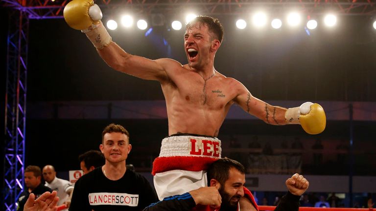 Lee Haskins is looking to move up from interim to full champion