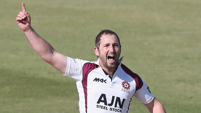 Steven Crook signs three-year Northants contract | Cricket News | Sky ...