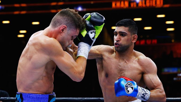 Amir Khan was last in action beating Chris Algieri