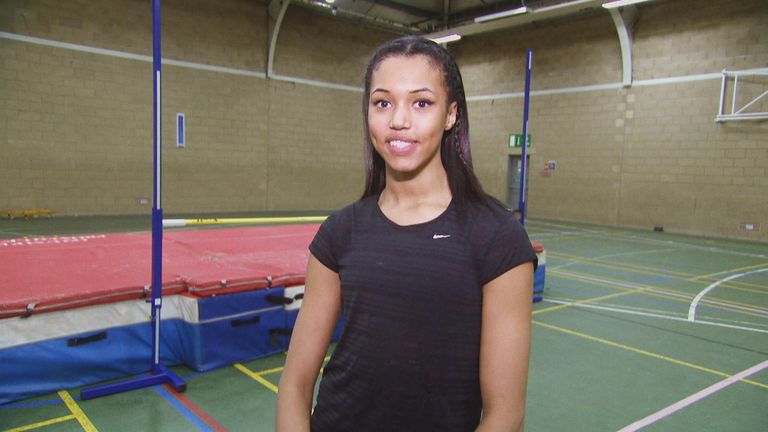 Rising star Lake is also studying for a psychology degree at Loughborough University