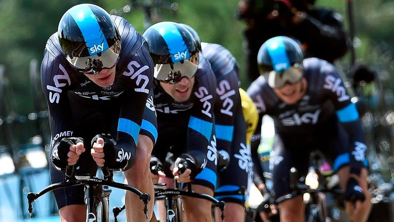 Team Sky have sent a well-balanced team to the Tour de France