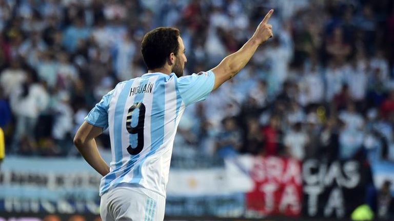 Gonzalo Higuain: Scored the only goal against Jamaica