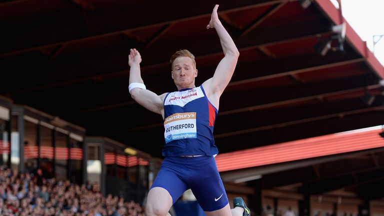 Greg Rutherford was one of only two men to jump further than 8m in Stockholm