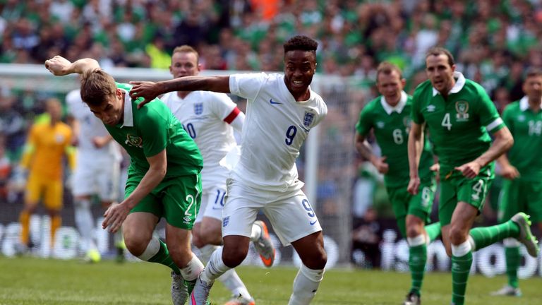 Raheem Sterling was booed by sections of England's supporters during their 0-0 draw with Republic of Ireland