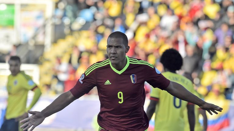Salomon Rondon: Currently plays for Zenit St Petersburg