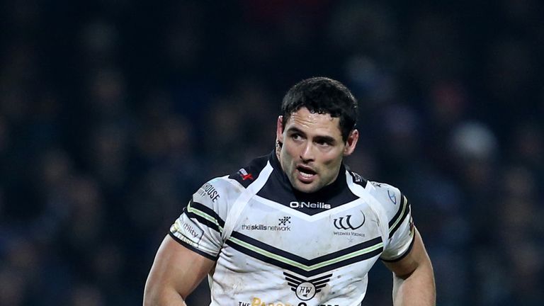 Hep Cahill: Back in Widnes' squad after recovering from a shoulder injury