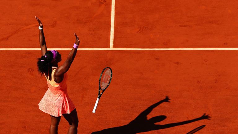 French Open: Serena Williams wins 20th Grand Slam as Andy Murray exits