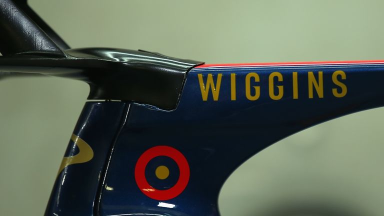 Sir Bradley Wiggins' UCI Hour Record bike has been co-engineered by Pinarello and Jaguar