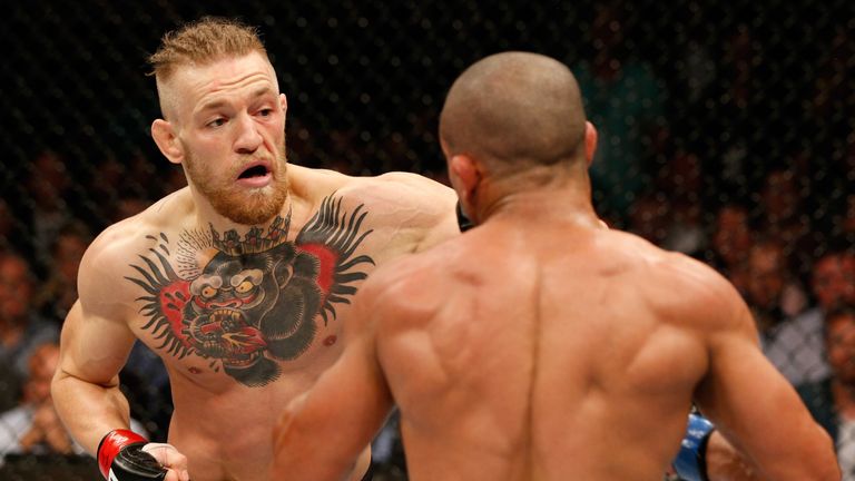 McGregor beat Diego Brandao in Dublin