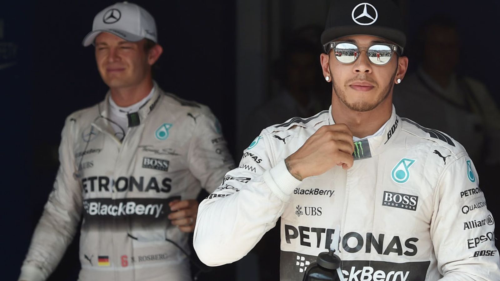 Lewis Hamilton and Nico Rosberg eager to return to action in Belgium