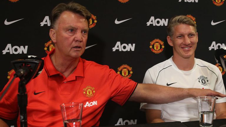Louis van Gaal brought Bastian Schweinsteiger to Old Trafford in 2015