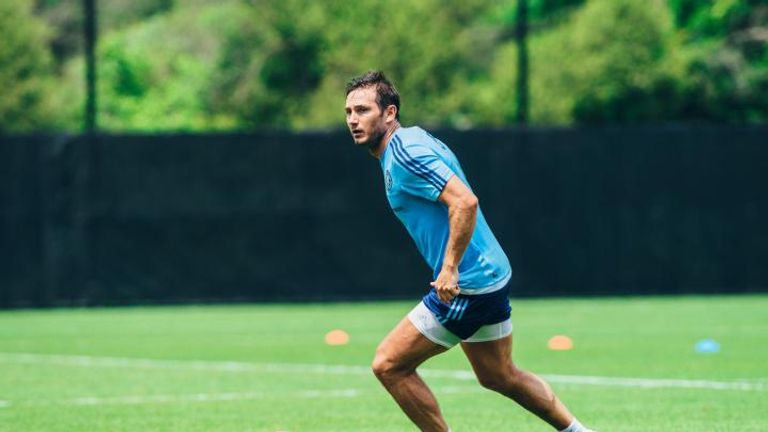 Lampard says he is likely to end his career at New York City FC