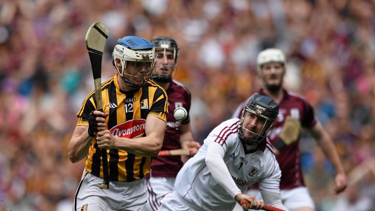 TJ Reid beats Colm Callanan to score Kilkenny's first goal