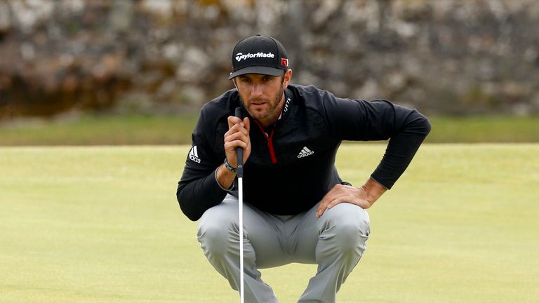 Dustin Johnson now seems resigned to a preordained fate